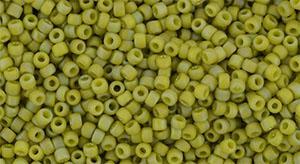 SB15T2630F Toho 15/0 Lemongrass Ab Semi Glazed