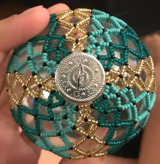 411501 Beaded Ornament Sat Sept 26th 9:30-12Pm