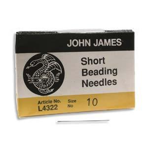 510121 #10 English Beading Needle Short