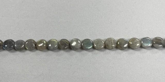 1260310 Labradorite 10mm Coin