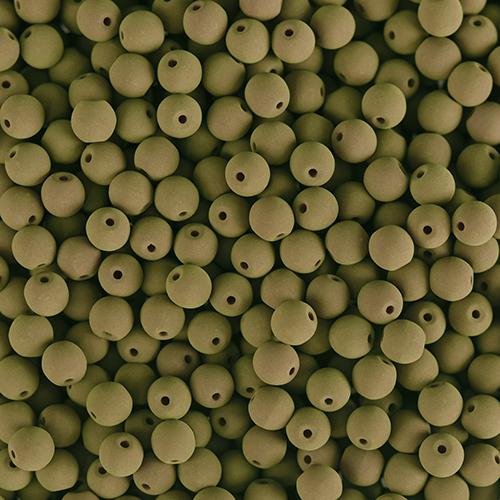 2800111 Czech Glass Velvet 6mm Khaki 30pcs