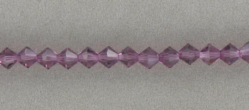 2713256 Preciosa Amethyst 6mm 21 Beads