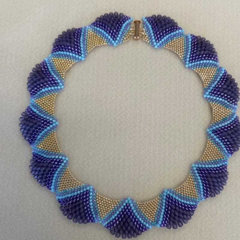 411981 Ruffle Necklace Tuesday August 26th 1:30-4Pm