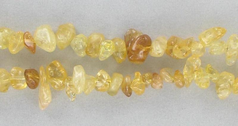 802106 Citrine Chips 36"