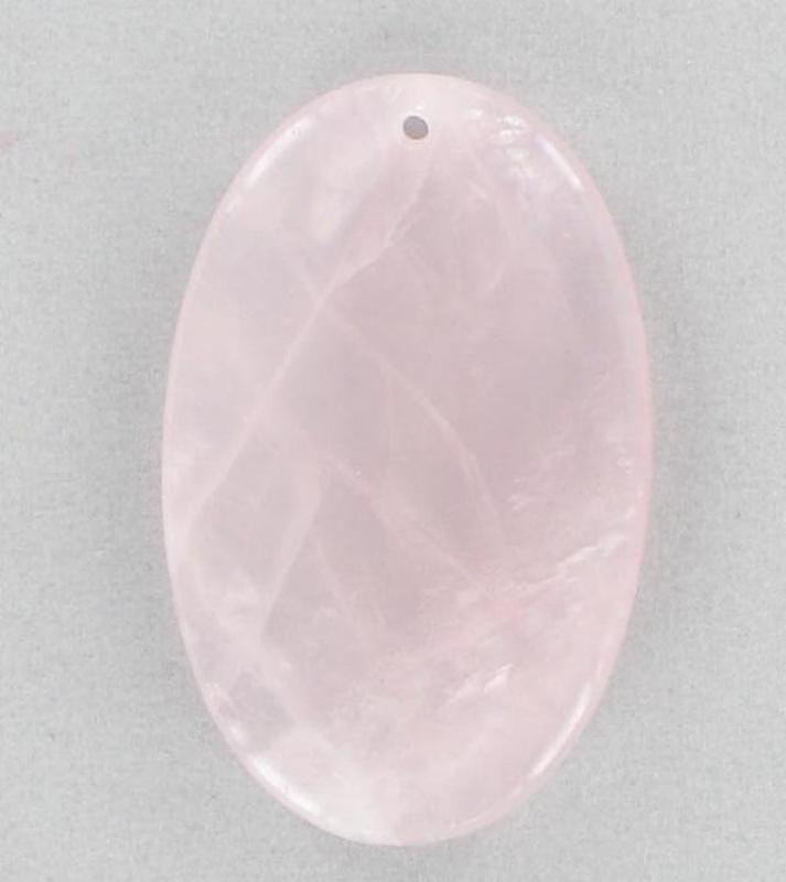 1998008 Rose Quartz 35x55mm Pendant