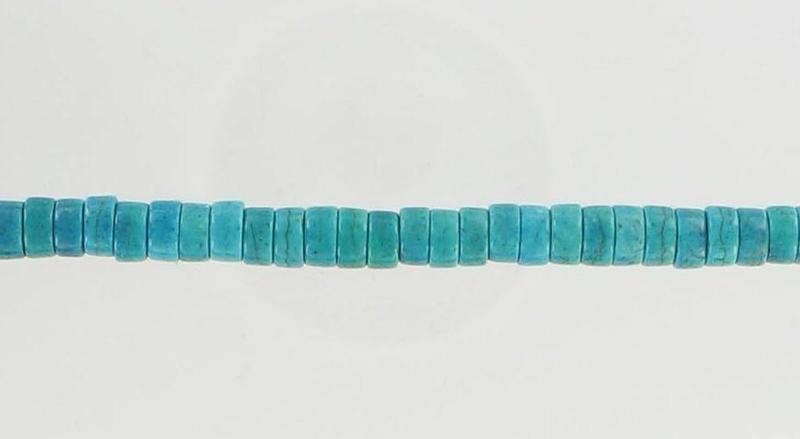 1517262 Tibetan Turquoise 6mm Heishi