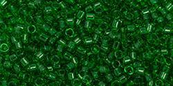 CB11T7B Toho Treasure 11/0 Grass Green Trans