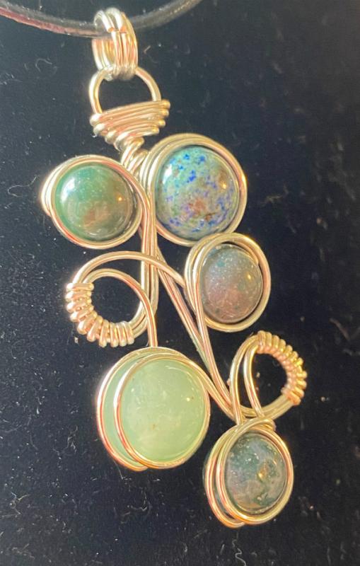 41195 Loopy Wire Pendant Sat January 25th 9:30-12Pm