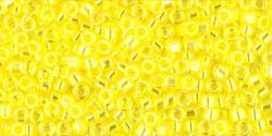 CB11T102 Toho Treasure 11/0 Lemon Luster Trans