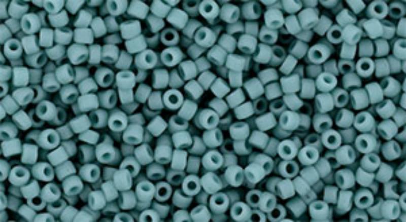 SB15T2604F Toho 15/0 Turquoise Semi Glazed