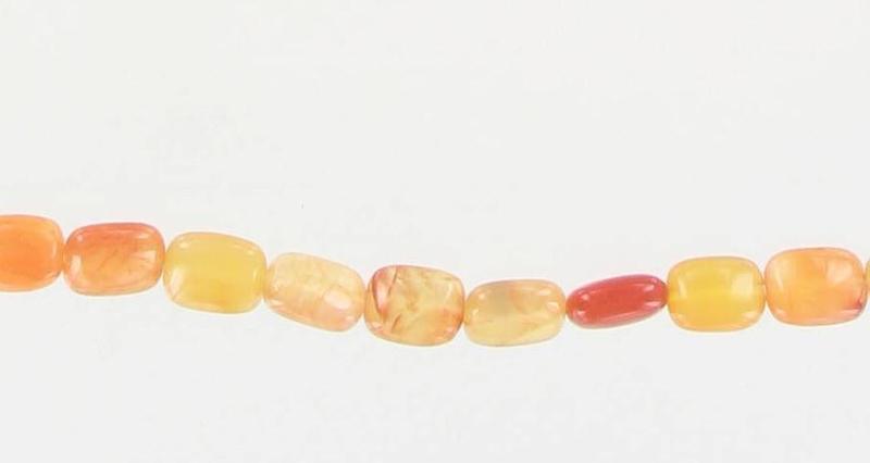 1085350 Madagascar Carnelian 8x10mm Rec