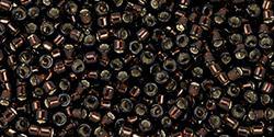 CB11T2205 Toho Treasure 11/0 Root Beer Silverlined