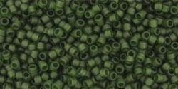SB15T940F Toho 15/0 Olivine Trans Matte