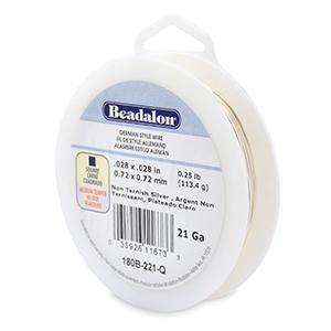5212215 Artistic Wire 21g Sp Square 1/4Lb