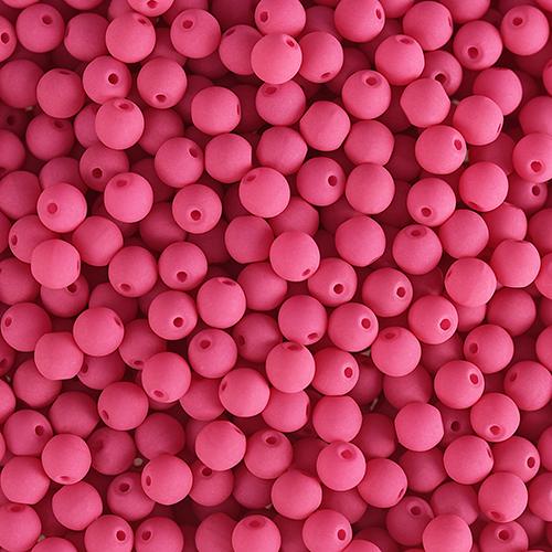 2800003 Czech Glass Velvet 4mm Red Lychee 46pcs